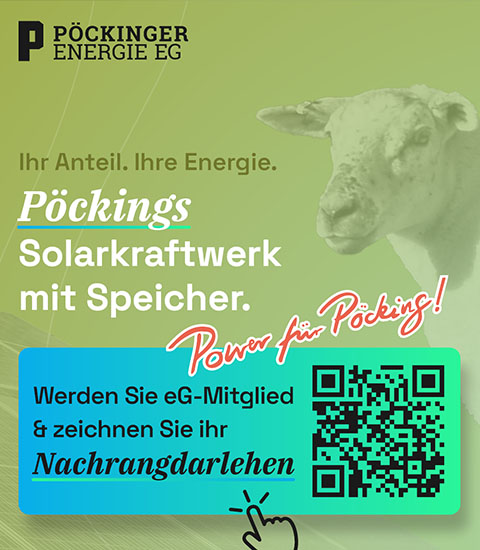 Beitragsbild für Social Media Posts - Ihr Anteil. Ihre Energie
